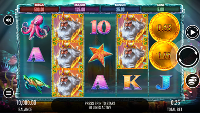 Lord of the Seas Slot Screenshot