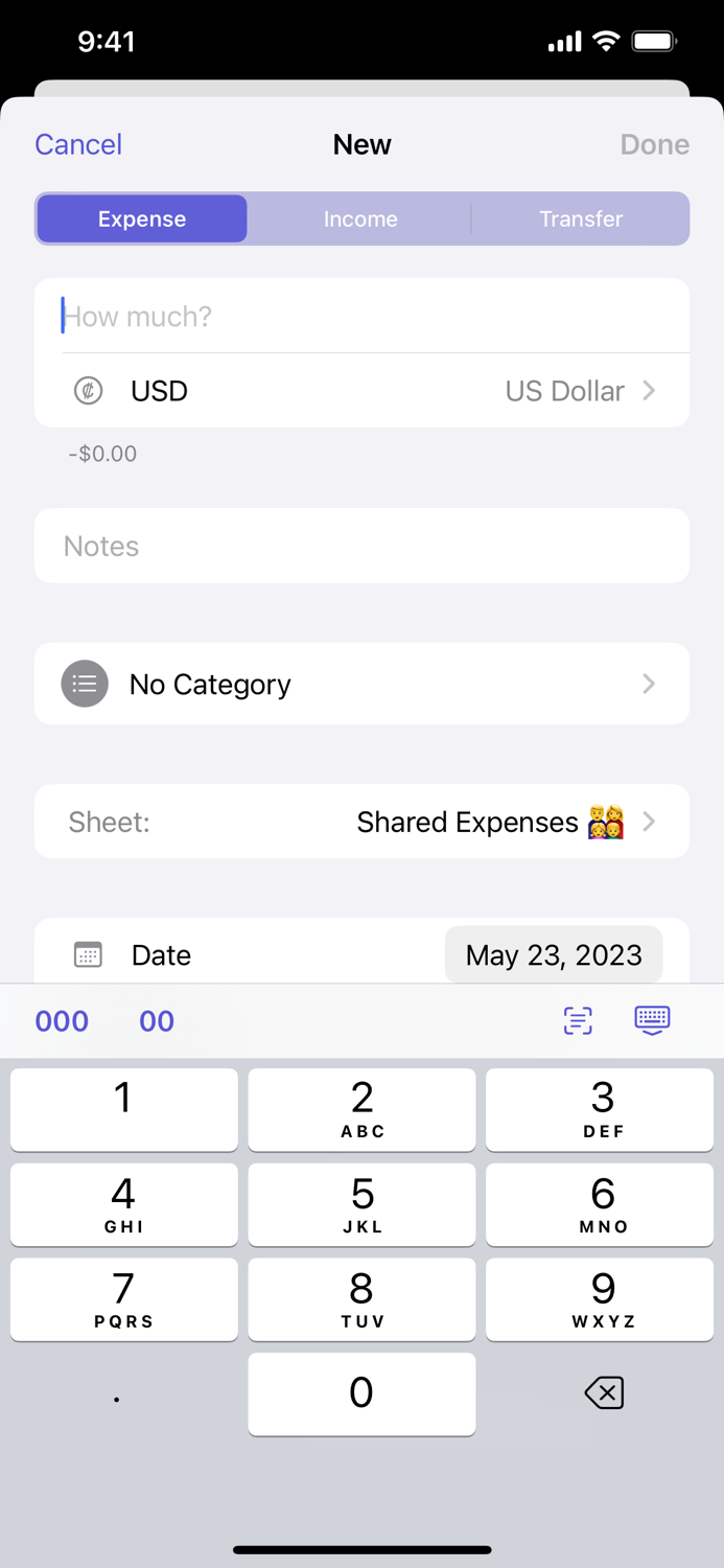 Expenses Spending Tracker