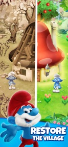 Smurfs Bubble Shooter Game screenshot #4 for iPhone