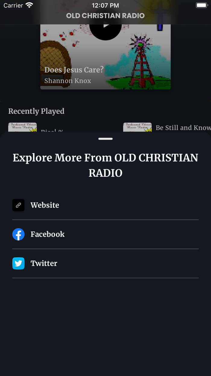OLD CHRISTIAN RADIO