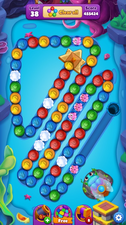 Marble Match-Jungle Legend screenshot-7