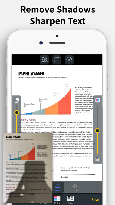 Screenshot #3 pour Scanner App - Scan & Edit PDF