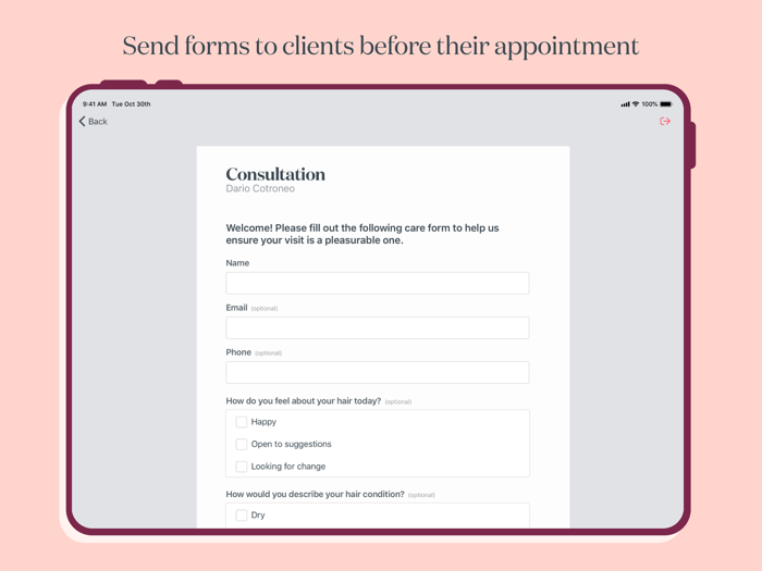 Timely Consult - Custom Forms