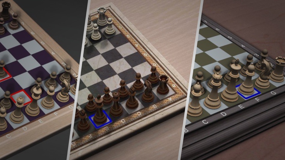 #4. Chess 3D. (iOS) 由: M SQUARE