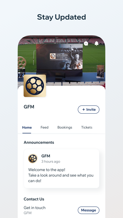 Global Football Management Screenshot