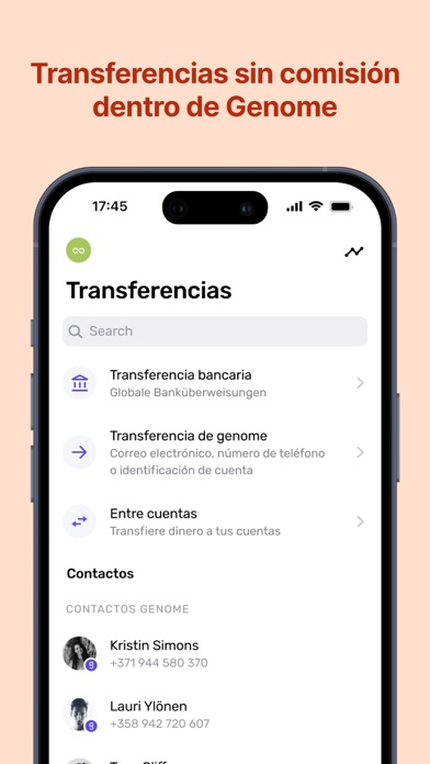 Genome | billetera móvil