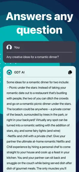 Game screenshot GDT AI - Ai Chat, Ai Writer apk