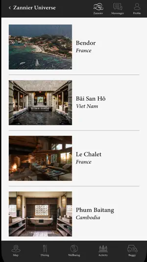 Zannier Hotels screenshot 2