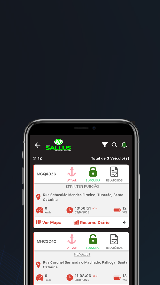 #3. Sallus Proteção Veicular (iOS) 由: Douglamar Posso