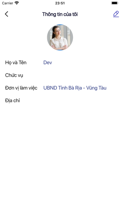Điều hành công việc Screenshot