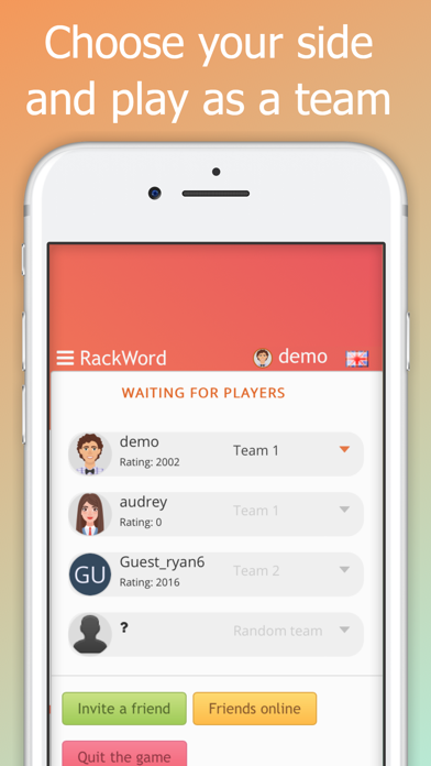 Rackword Screenshot