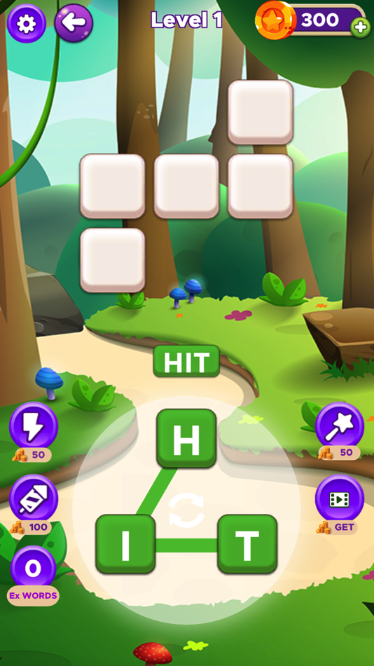 #2. Word Spells - Relaxing Puzzle (iOS) 由: Dustin Porchia