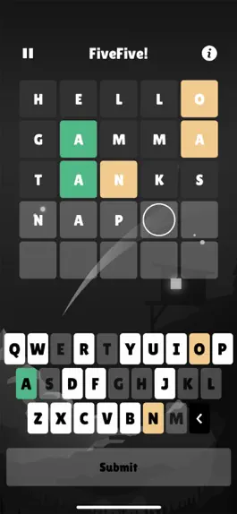 Game screenshot FiveFive! - Word Guessing Game hack