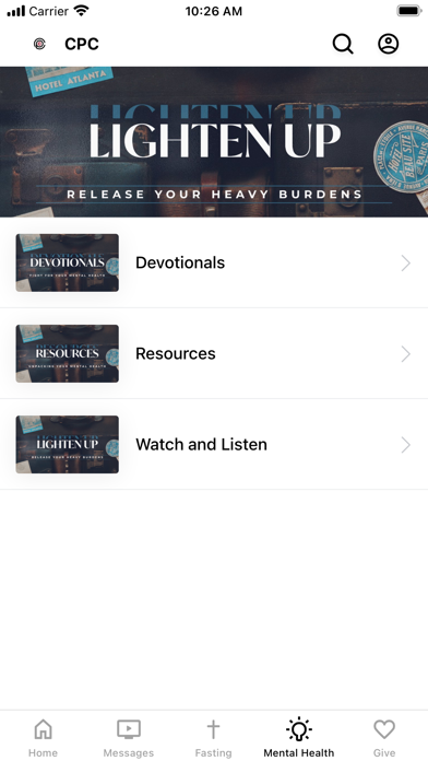 Cornerstone Pentecostal Church Screenshot