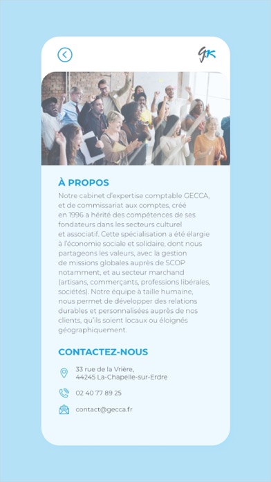 Gecca Experts Screenshot