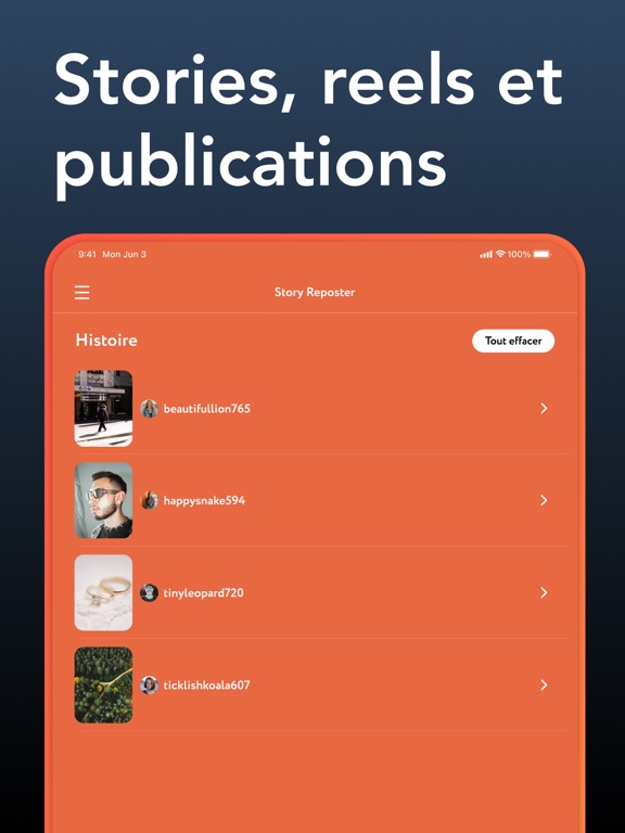 Screenshot #5 pour Repost Story for Insta OK