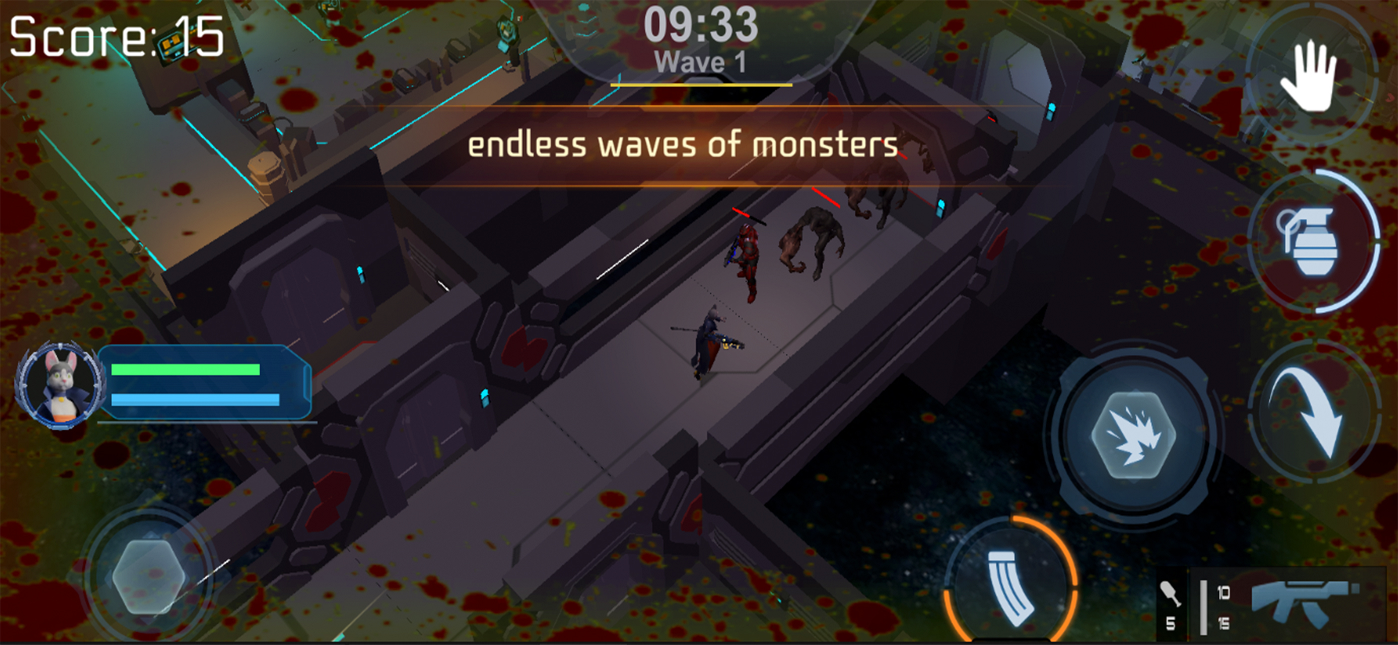 Pocket Shooter -SciFi Survival