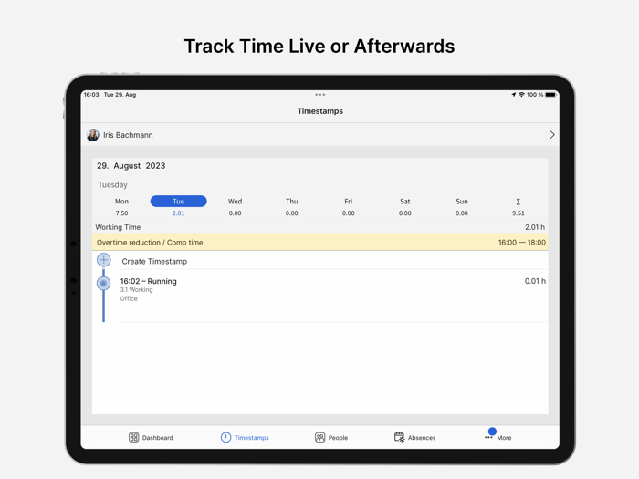 TimeTac - Work Hours Tracker