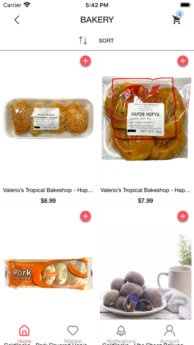 Sophia Filipino Store Screenshot