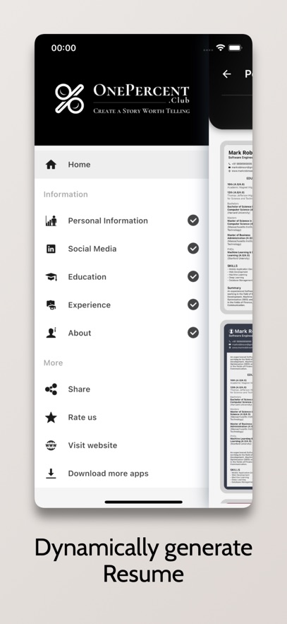 Resume+ - CV Generator
