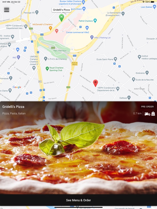 App Store 上的“Gridelli's Pizza Charleroi”
