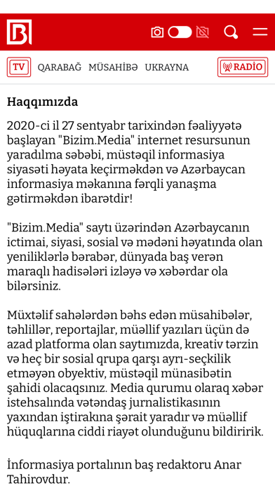Bizim.media Screenshot