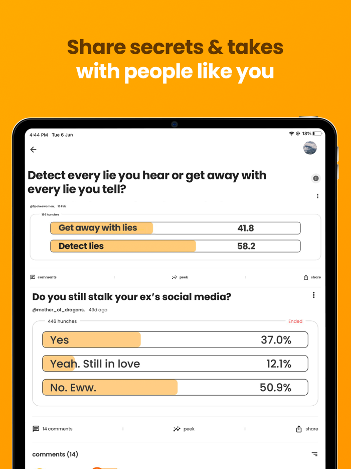 HunchFind friends who get you