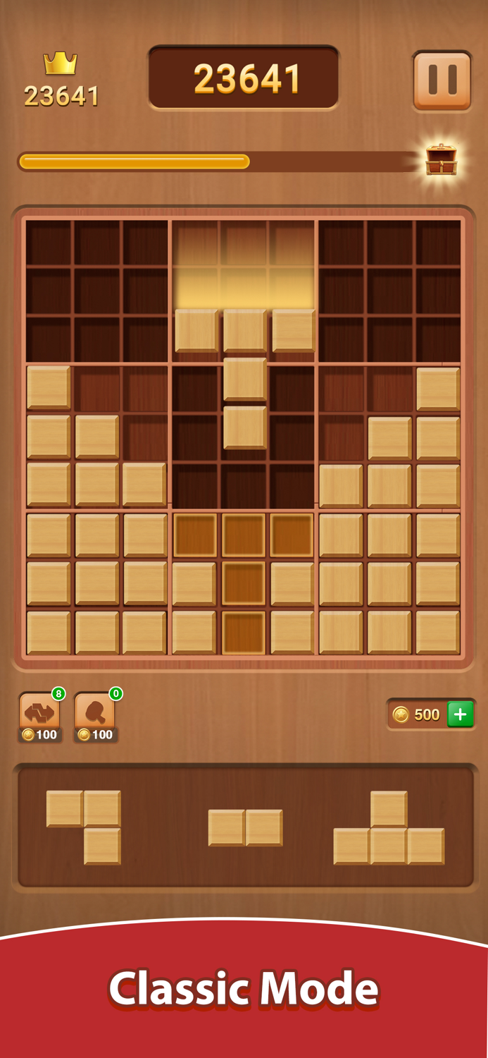 Wood Block Puzzle - Brain Test