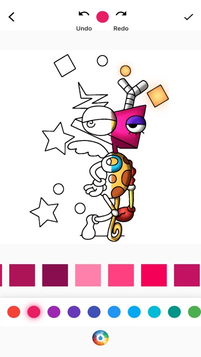 The Circus Digital Coloring Screenshot
