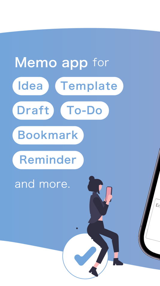 #1. ShortMemo - Idea, Draft, etc. (iOS) Podle: UT app