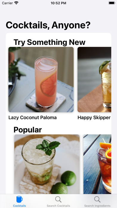 Cocktails, Anyone? Screenshot
