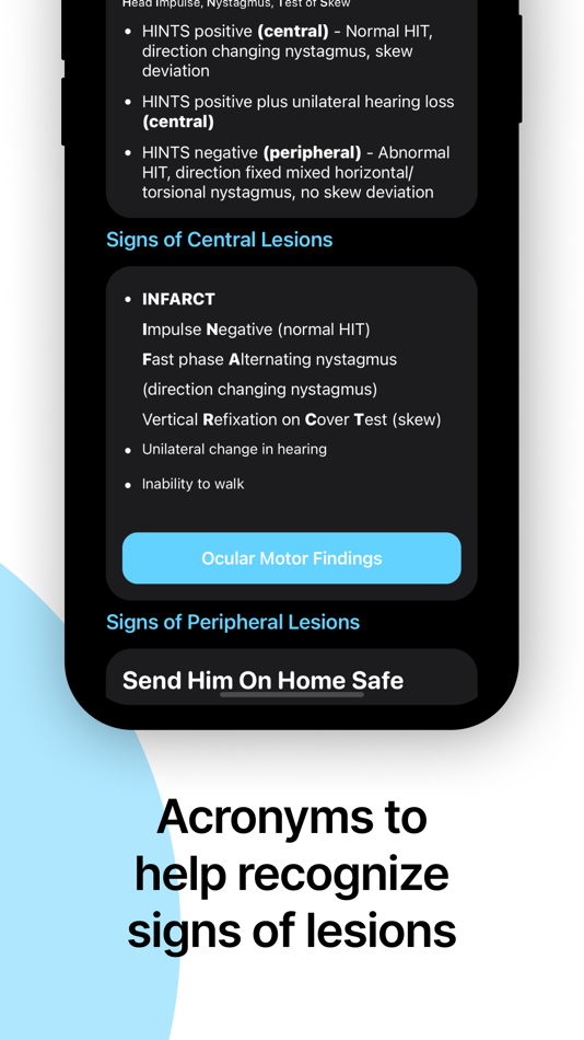 #6. Dizzy Exam Guide (iOS) Podle: Amir Kheradmand