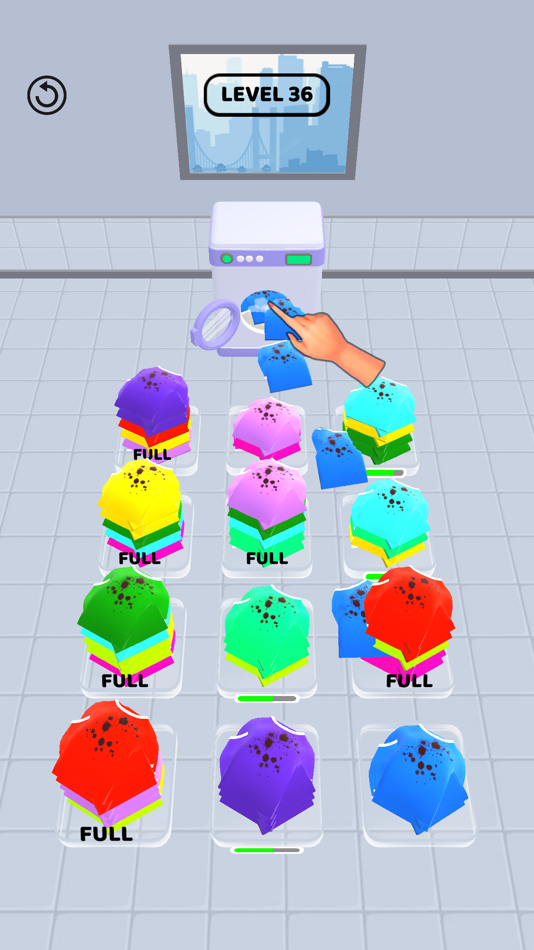 #5. Laundry Sorting (iOS) 由: Taninty Game Studio