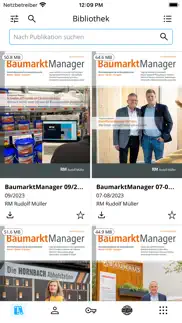 baumarktmanager e-paper iphone screenshot 1