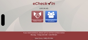 eCheck-In App screenshot #1 for iPhone
