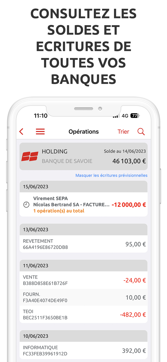 Suite Mobile Banque de Savoie