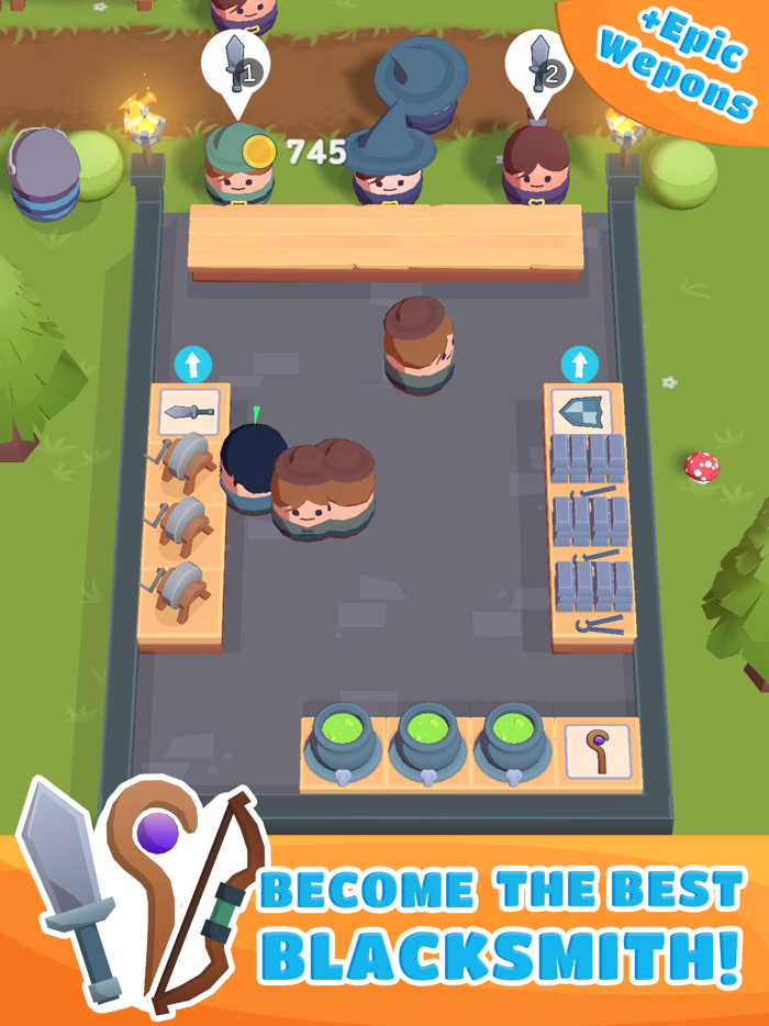 Hero Blacksmith Idle RPG