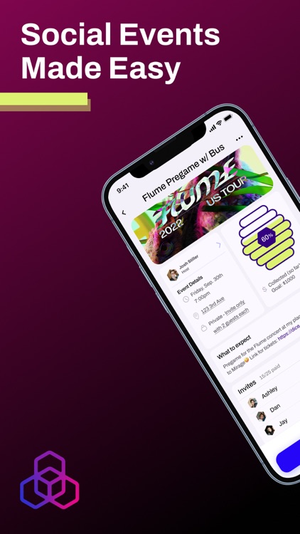 Hyve: Fund Events with Friends