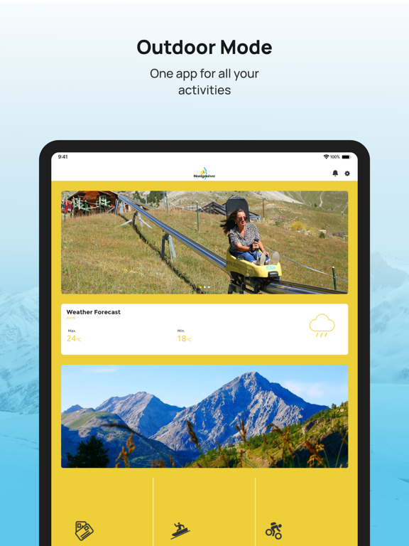 Montgenevre iPad screenshot