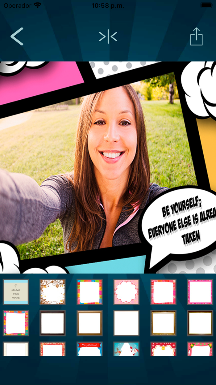 Frames edit and create cards