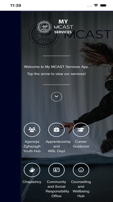 Screenshot #1 pour My MCAST Services