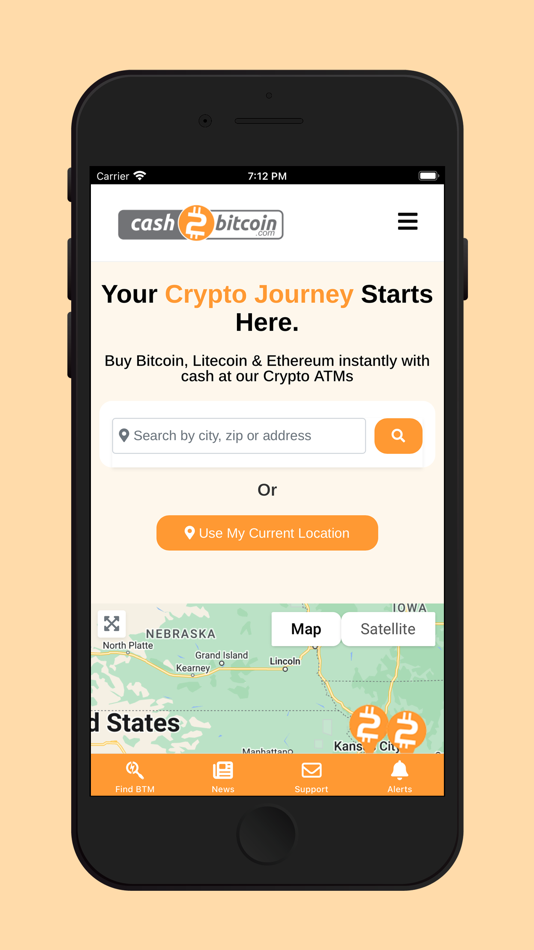 #5. Cash2Bitcoin ATM Locator (iOS) 由: Cash2Bitcoin