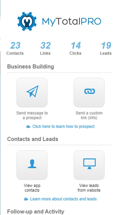 MyTotalProIO App and System