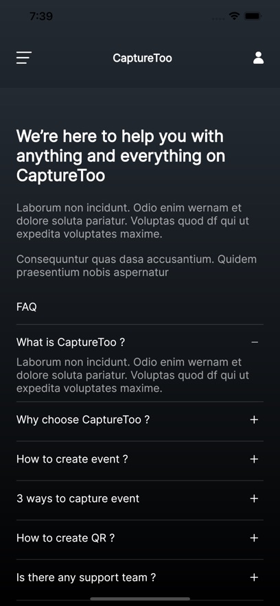 Capture Too