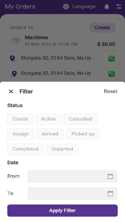 Easy2Send - Transport