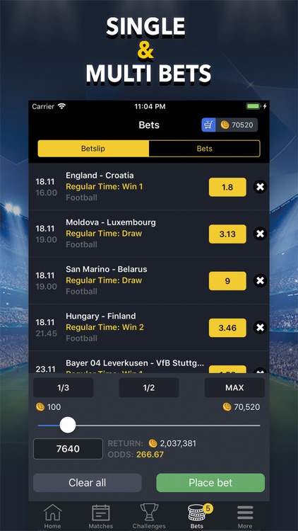 BETUP - Sports Betting Game screenshot-6