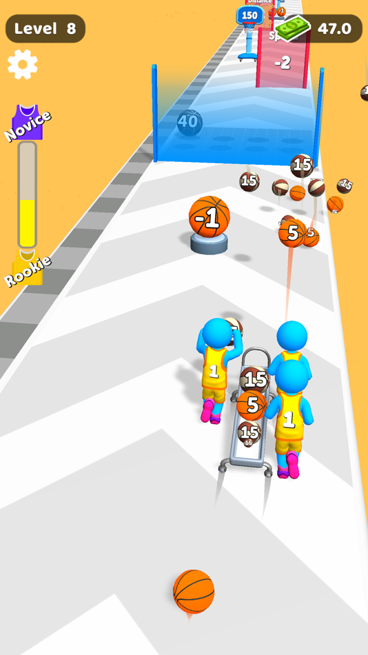 #7. Shoot Balls Run (iOS) 由: Rollic Games