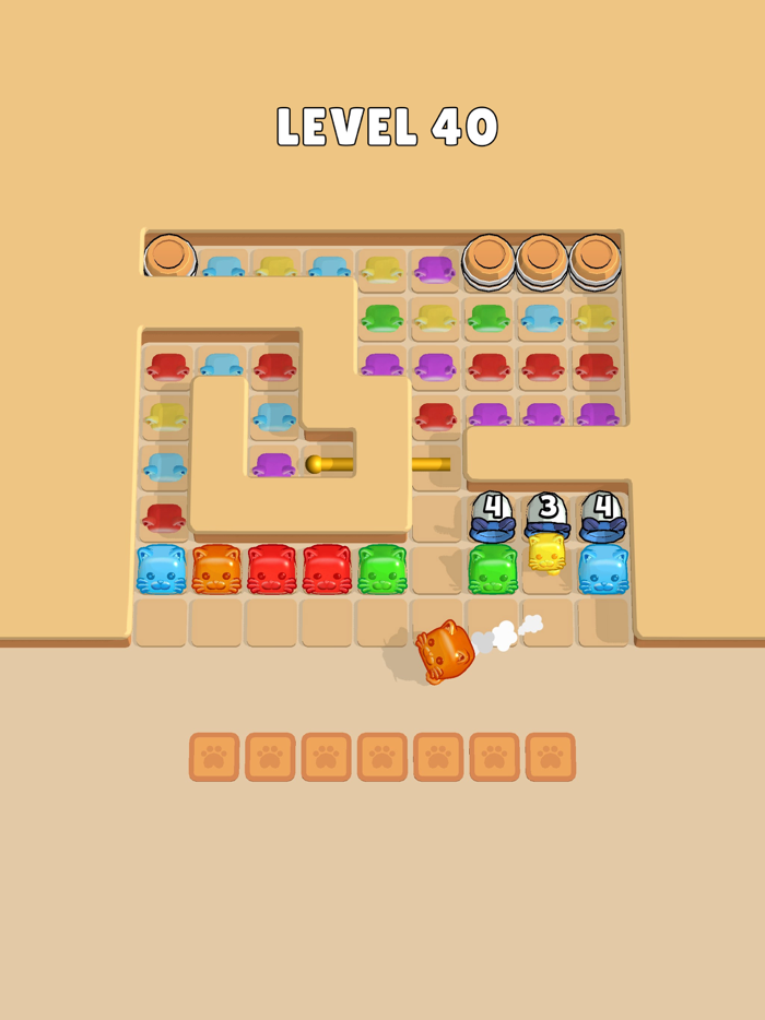 Cat Jam 3D Block Match 3 Game