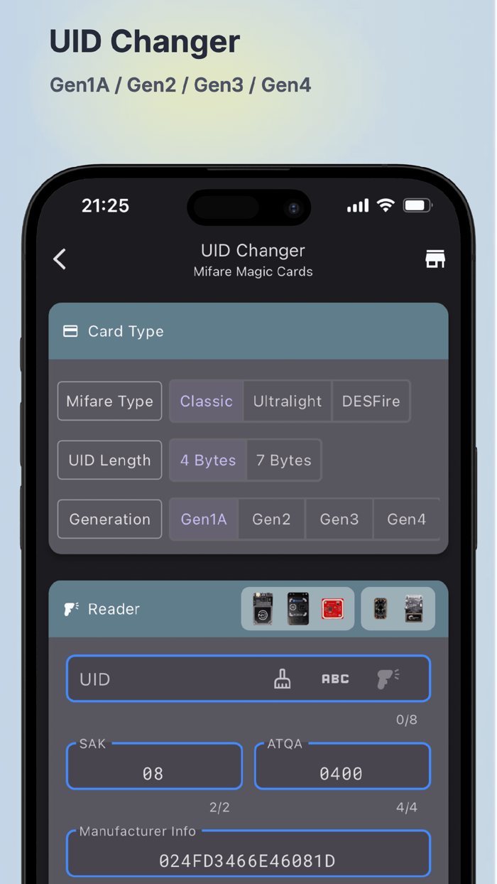 MTools BLE RFID Reader