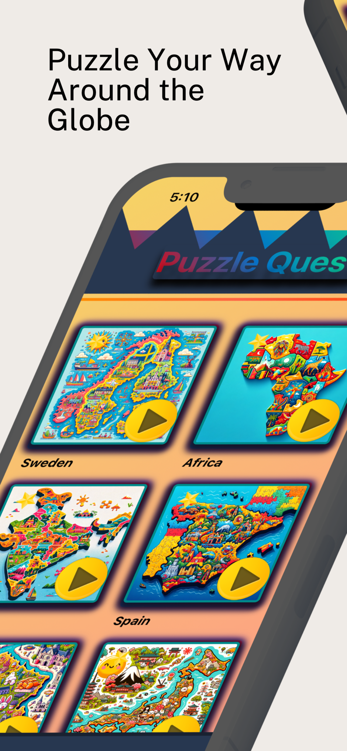 Geo Puzzle Game